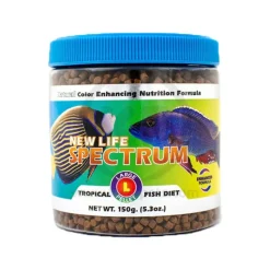 New Life Spectrum Tropical Sinking Pellets Fish Food Large 10.5-oz