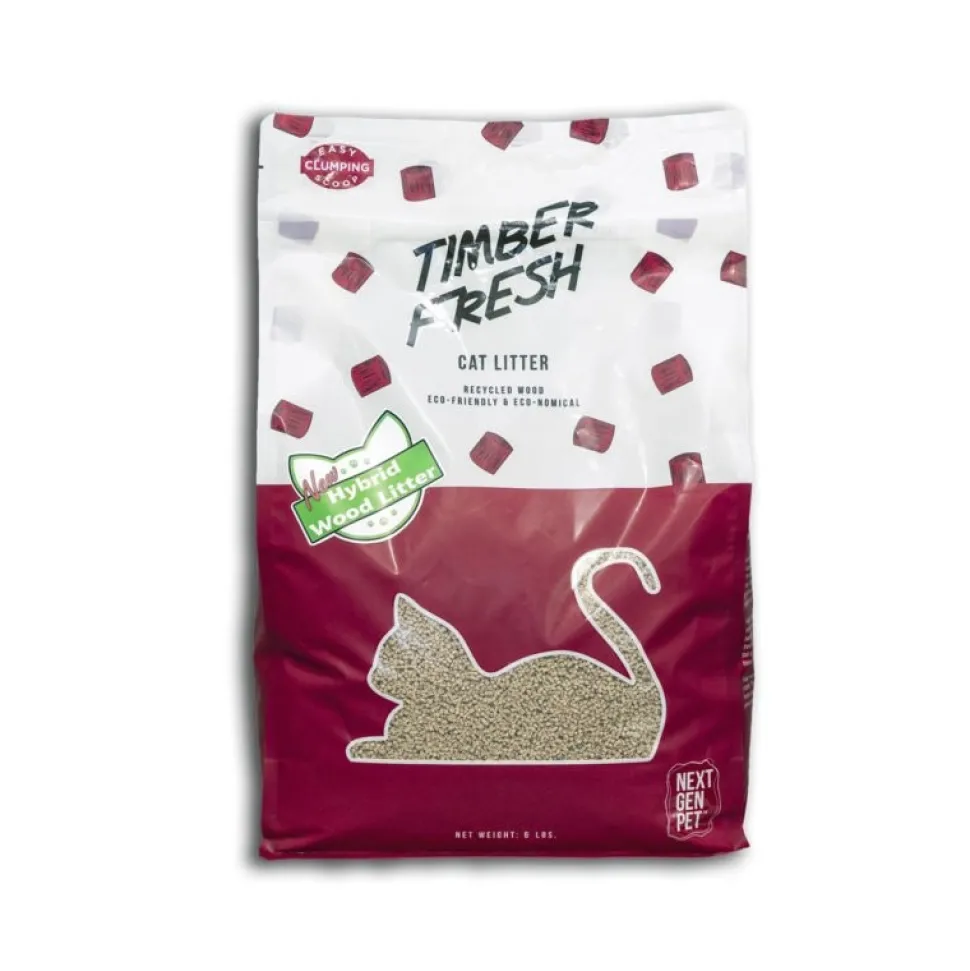 Next Gen Timber Fresh Cat Litter 6-lb