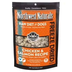 Northwest Naturals Freeze Dried Raw Diet Dog Food Chicken & Salmon Recipe 25-oz