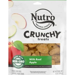 Nutro Crunchy Real Apple Dog Treats 16-oz