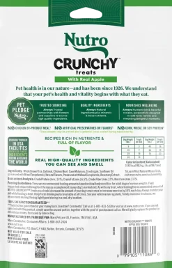 Nutro Crunchy Real Apple Dog Treats 10-oz