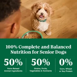 Nutro Natural Choice Chicken & Brown Rice Small Breed Senior Dry Dog Food 5-lb