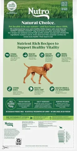 Nutro Natural Choice Lamb & Brown Rice Puppy Dry Food 4.5-lb