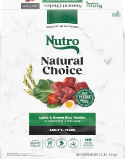 Nutro Natural Choice Lamb & Brown Rice Adult Dry Dog Food 30-lb