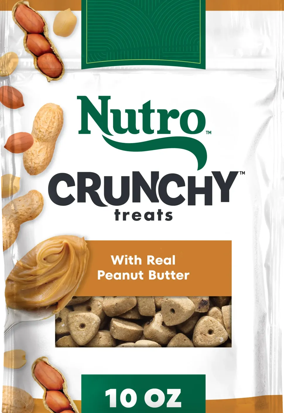Nutro Natural Choice Peanut Butter Crunchy Dog Treats 10-oz