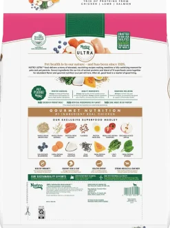 Nutro Ultra Small Breed Adult Dry Dog Food Chicken, Lamb & Salmon Plate 12-lb