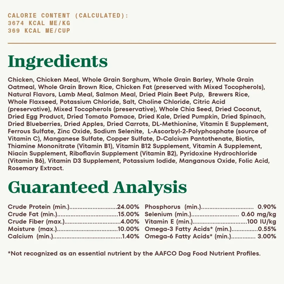 Nutro Ultra Trio of Proteins from Chicken, Lamb & Salmon Adult Dry Dog Food 30-lb
