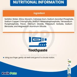 Nylabone Advanced Oral Care Tartar Control Dog Toothpaste Original 2.5-oz