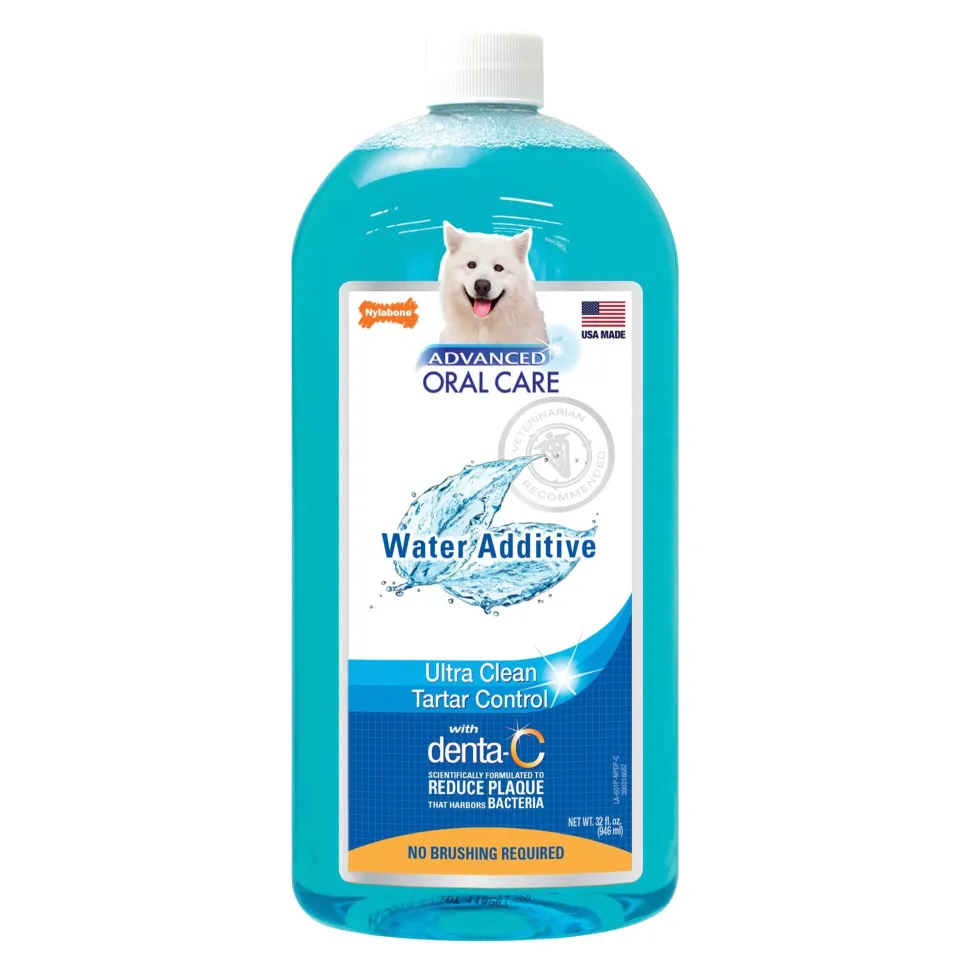 Nylabone Advanced Oral Care Water Additive for Dogs Original 32-oz