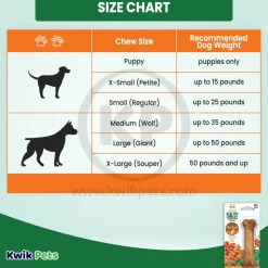 Nylabone Healthy Edibles All-Natural Long Lasting Dog Chew Treats Bacon Small/Regular - Up To 25 Ibs 1 Count