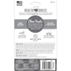 Nylabone Healthy Edibles All-Natural Long Lasting Dog Chew Treats Roast Beef XS/Petite - Up To 15 lbs 8 Count