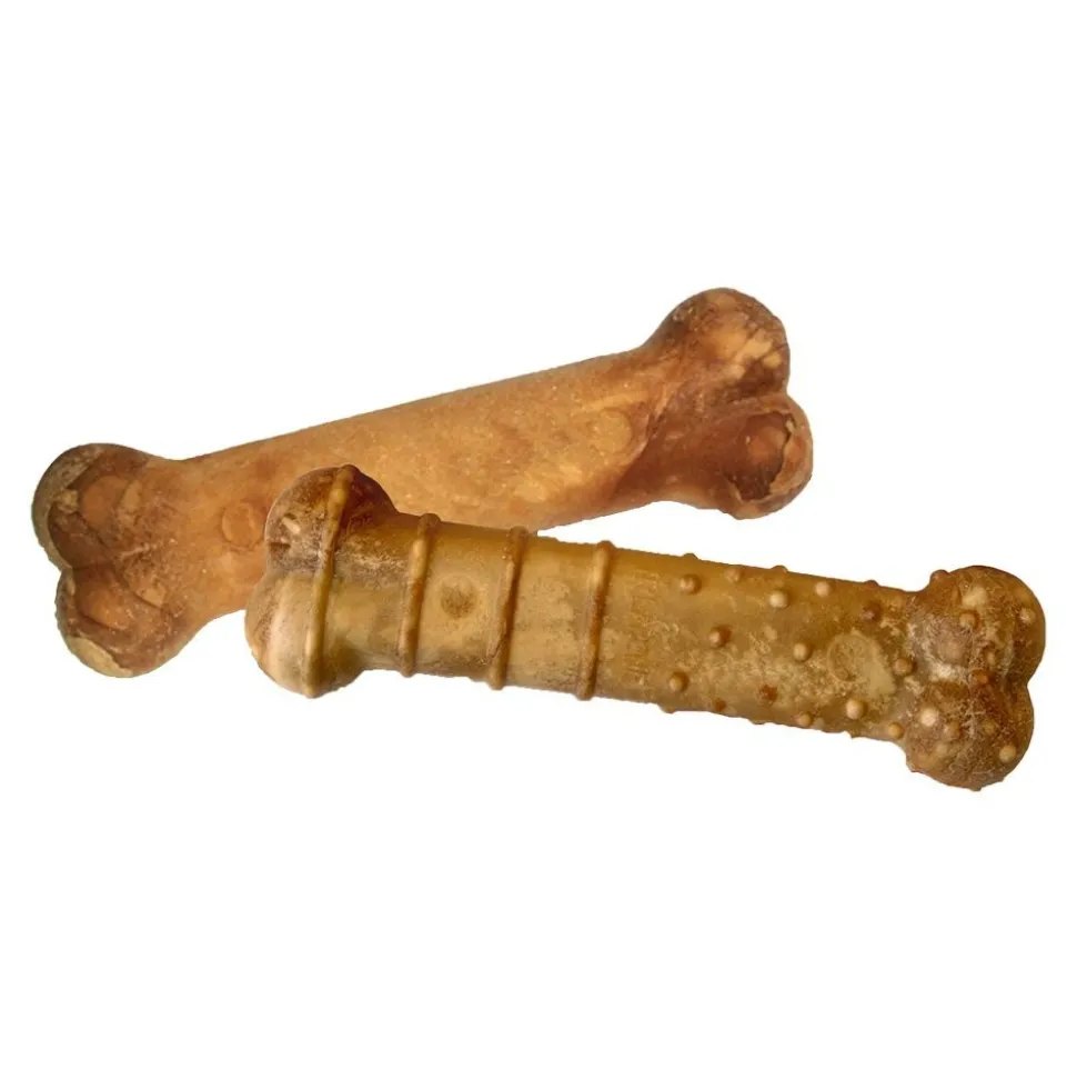 Nylabone Healthy Edibles Puppy Natural Long Lasting Variety Dog Chew Treats Roast Beef, Turkey & Apple, Bacon XS/Petite - Up To 15 lbs 3 Count