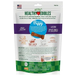 Nylabone Healthy Edibles Puppy Chew Treats Turkey & Sweet Potato XS/Petite - Up To 15 lbs 16 Count