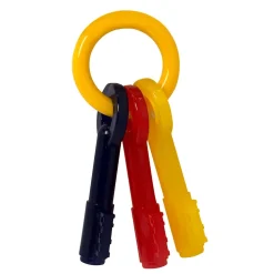 Nylabone Just for Puppies Teething Chew Toy Keys Bacon XS/Petite - Up To 15 lbs