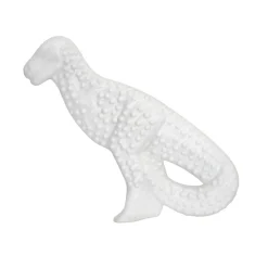 Nylabone Power Chew Dental Dinosaur Dog Toy Chicken White Large/Giant - Up To 50 lbs