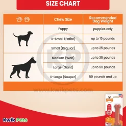 Nylabone Power Chew Dog Toy Bacon XS/Petite - Up To 15 lbs