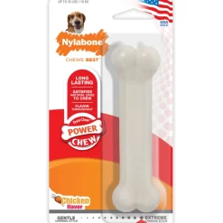 Nylabone Power Chew Dog Toy Chicken Medium/Wolf - Up To 35 lbs