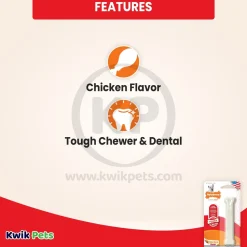 Nylabone Power Chew Dog Toy Chicken Small/Regular - Up To 25 Ibs