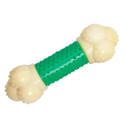 Nylabone Power Chew Double Action Durable Dog Toy Bacon XL/Souper - 50+ Lbs