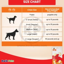 Nylabone Power Chew Double Bone Dog Toy Bacon Medium/Wolf - Up To 35 lbs