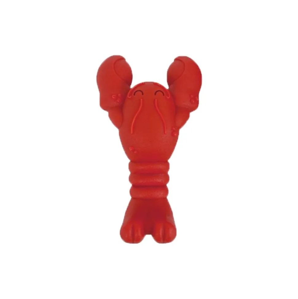 Nylabone Power Chew Lobster Dog Toy Filet Mignon Medium/Wolf - Up To 35 lbs