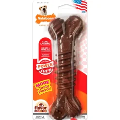 Nylabone Power Chew Textured Bone Dog Toy Medley Flavor XL/Souper - 50+ lbs