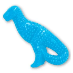 Nylabone Puppy Chew Dental Dinosaur Toy for Teething Chicken Flavor Small/Regular - Up To 25 Ibs