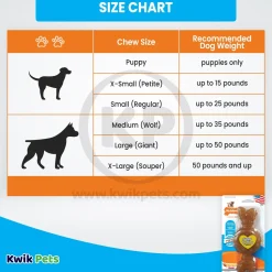 Nylabone Puppy Chew Ring Bone Teething Toy Chicken Medium/Wolf - Up To 35 lbs