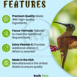 Oasis Vita Drops Multivitamin Supplement for Hummingbirds 2-oz