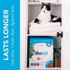 Okocat Original Premium Clumping Wood Cat Litter 9-lb
