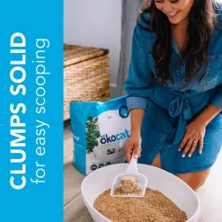 Okocat Original Premium Clumping Wood Cat Litter 12.6-lb