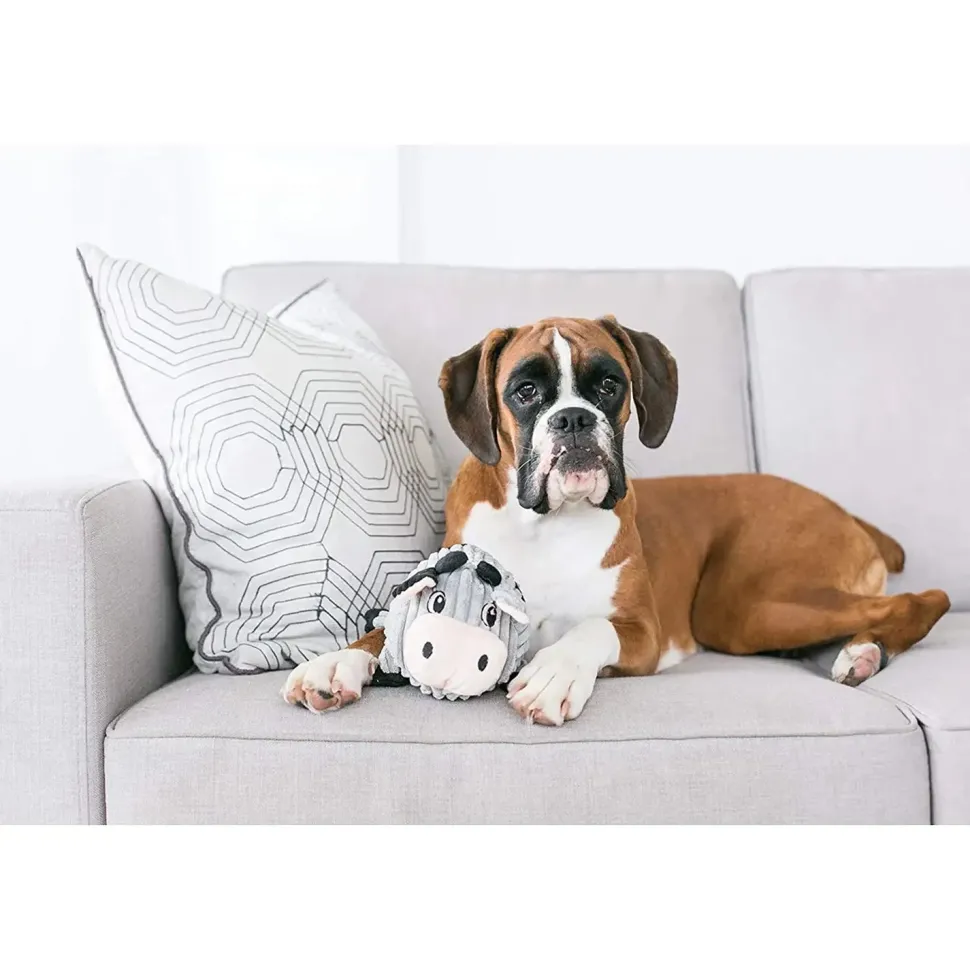 Outward Hound Fattiez Sheep Plush Dog Toy White Medium