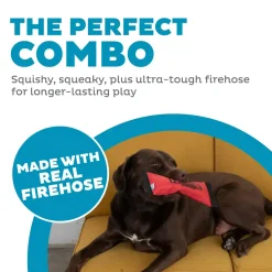 Outward Hound Firehose Squeak N Fetch Dog Toy Medium
