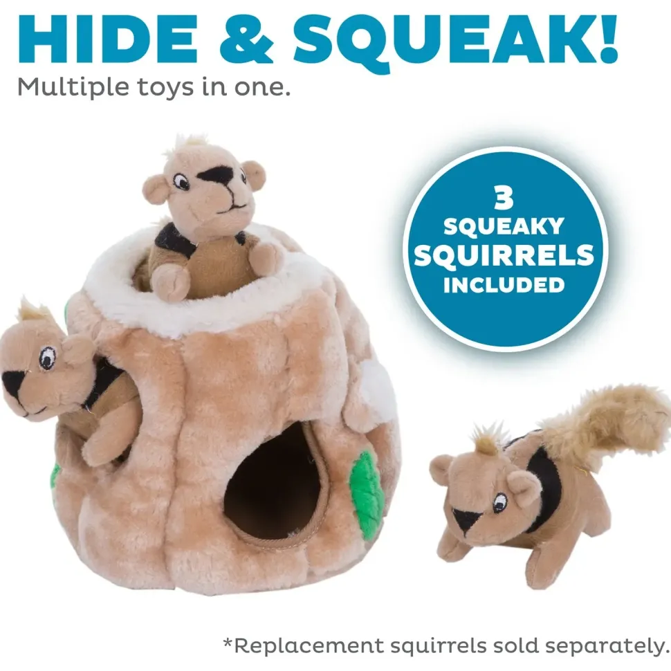 Outward Hound Hide-A-Squirrel Dog Toy Small