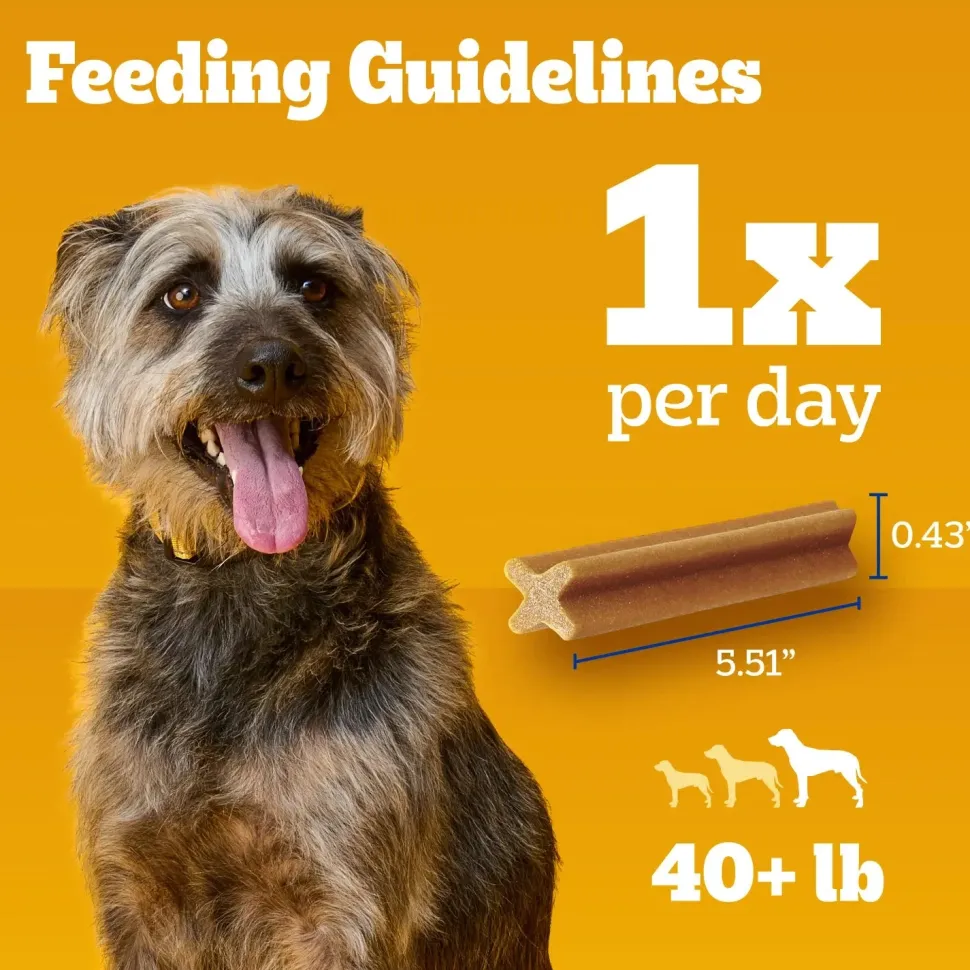Pedigree DENTASTIX Dog Dental Treat Original w/Real Chicken 32 Count