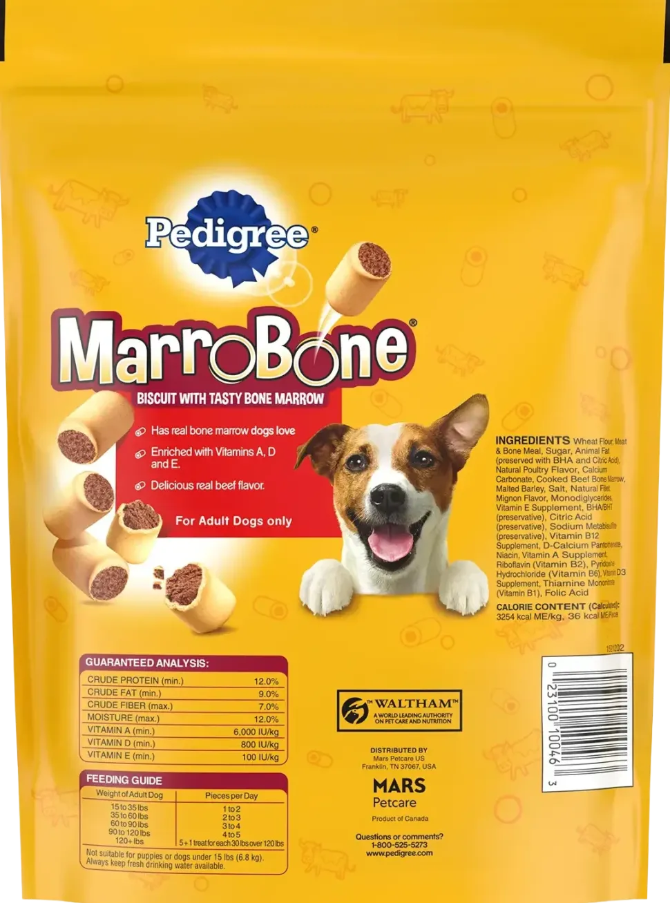 Pedigree MarroBone Biscuit Dog Treats Beef Regular 24-oz