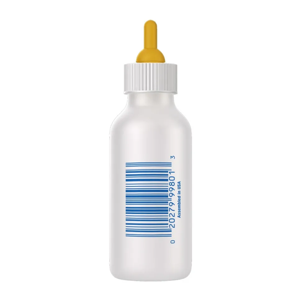 PetAg Animal Nurser Bottle for Puppies, Kittens & Small Animals 2-oz