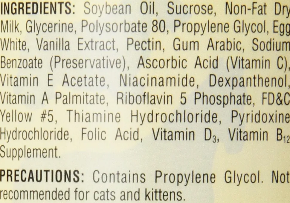 PetAg Dyne High Calorie Liquid Nutritional Supplement for Dogs & Puppies Vanilla 32-oz