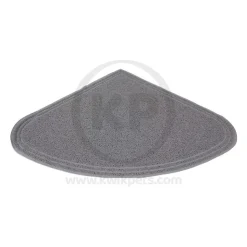 Petmate Corner Cat Litter Mat Grey One Size