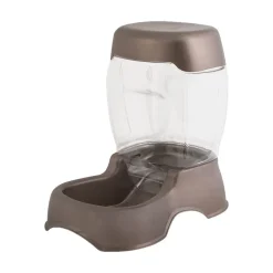Petmate Pet Cafe Automatic Dog & Cat Gravity Feeder Pearl Tan Small