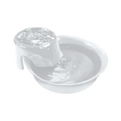 Pioneer Pet Big Max Ceramic Dog & Cat Drinking Fountain White 128-oz