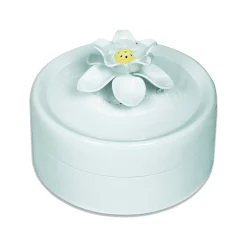 Pioneer Pet Magnolia Premium Plastic Dog & Cat Drinking Fountain White 55-oz