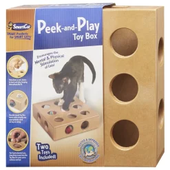 Pioneer Pet SmartCat Peek-and-Play Cat Toy Box