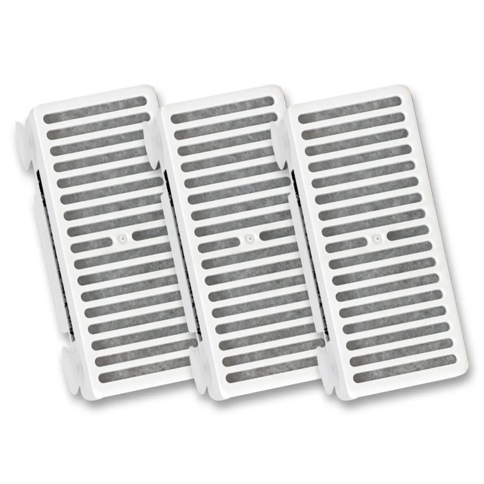 Pioneer Pet T-shaped Replacement Filters for Dog & Cat Drinking Fountain 3 Count