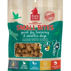 Plato Small Bites Duck Grain-Free Dog Treats 6-oz