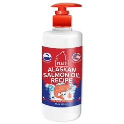 Plato Wild Alaskan Salmon Oil For Dogs & Cats 8-oz