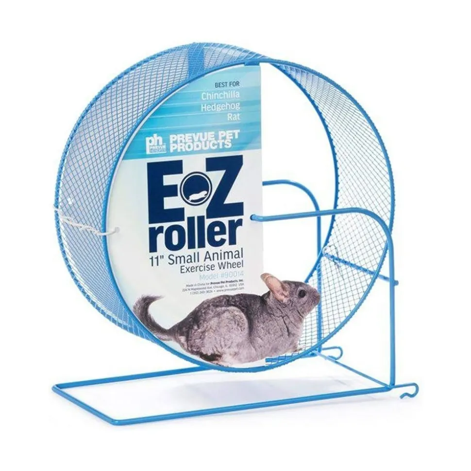 Prevue Pet Products E-Z Roller Exercise Wheel for Chinchilla & Rat 11-in