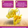 Prevue Pet Products Treat Clips for Birds Yellow 2 Count