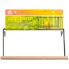 Prevue Pet Products Wood Patio Perch for Birds Brown Small 8-in