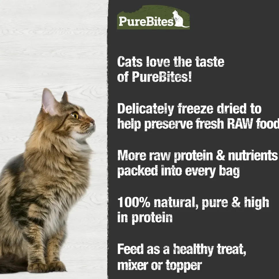 PureBites Beef Liver Freeze-Dried Cat Treats 1.55-oz